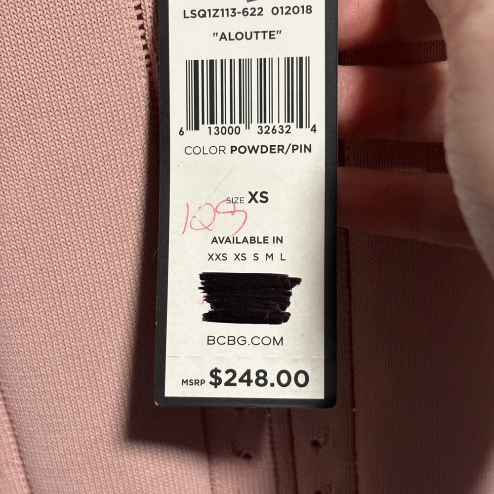 BCBG Powder Pink Sweater - Picture 6 of 7